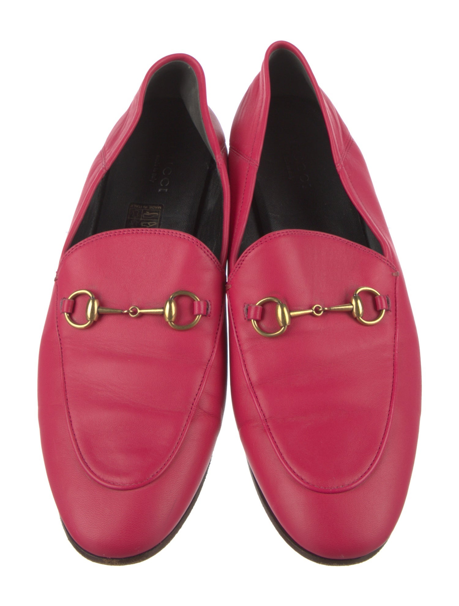 Gucci Brixton Horsebit Accent Loafers